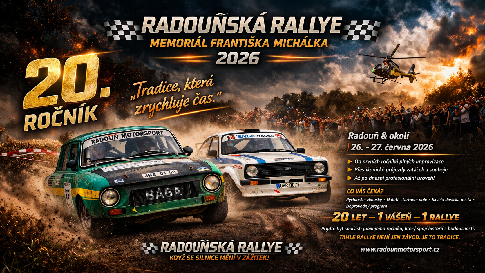 Radouňská rallye 2026