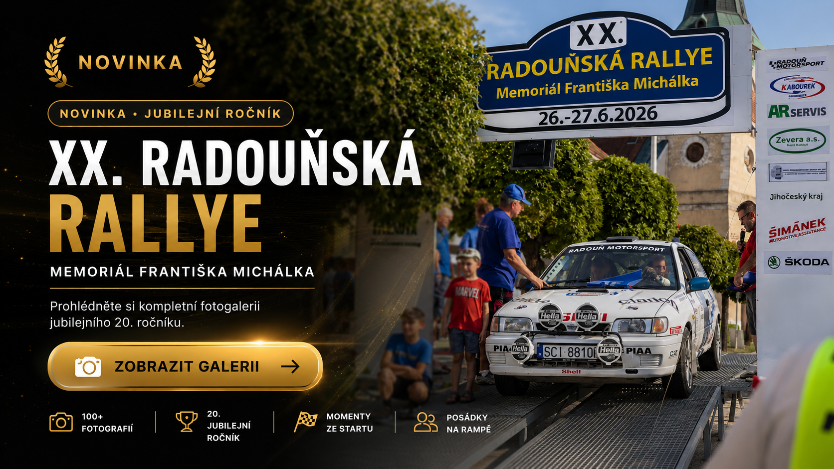 XX. Radouňská Rallye – zobrazit galerii